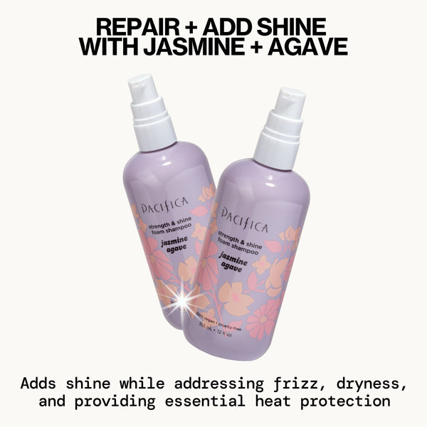 Jasmine Agave Strength + Shine Foaming Shampoo - Haircare - Pacifica Beauty