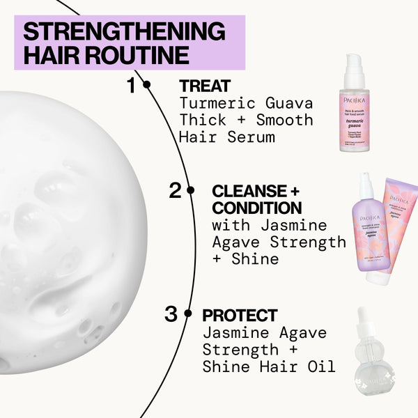 Jasmine Agave Strength + Shine Foaming Shampoo - Haircare - Pacifica Beauty