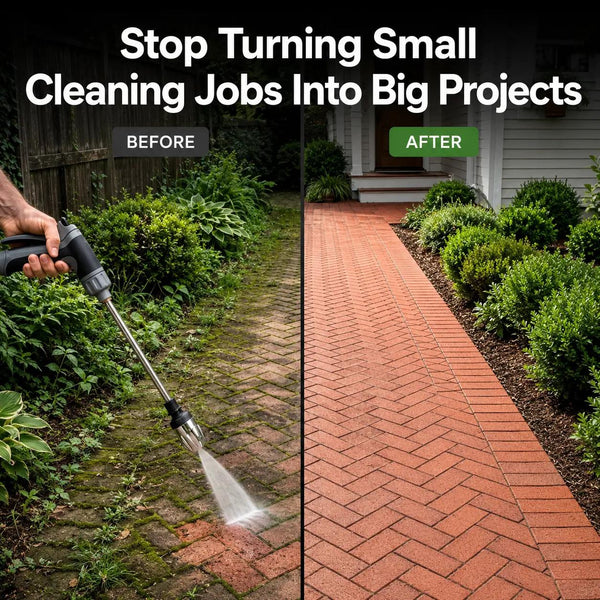 Power Blast Plus Adjustable Garden Hose Nozzle Attachment