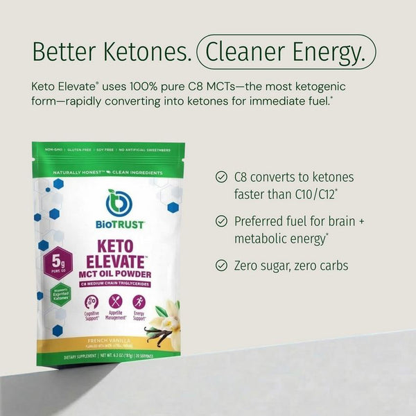 BioTrust C8 MCT Oil Powder Dietary Supplement