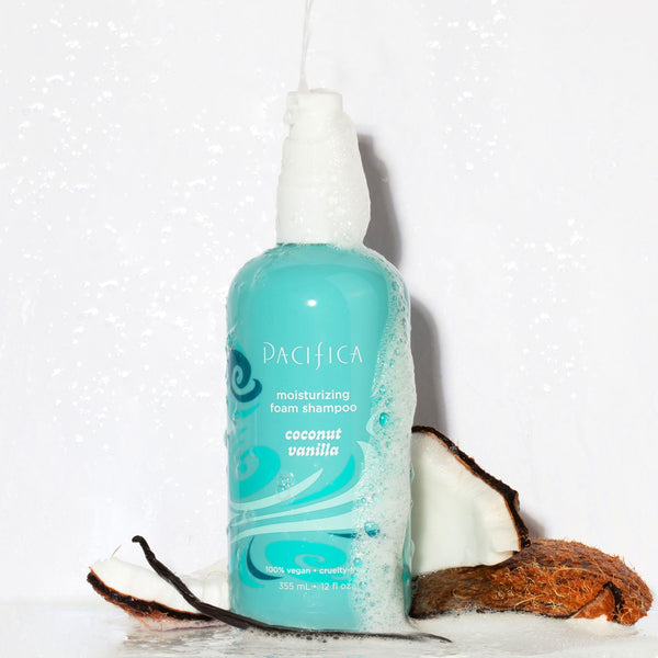 Coconut Vanilla Moisturizing Foam Shampoo - Haircare - Pacifica Beauty